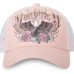 GORRA AGUILA ROSA/BLANCA