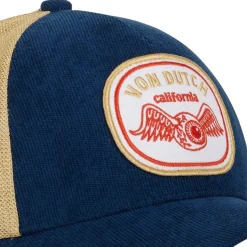 GORRA AZUL MARINO/BEI