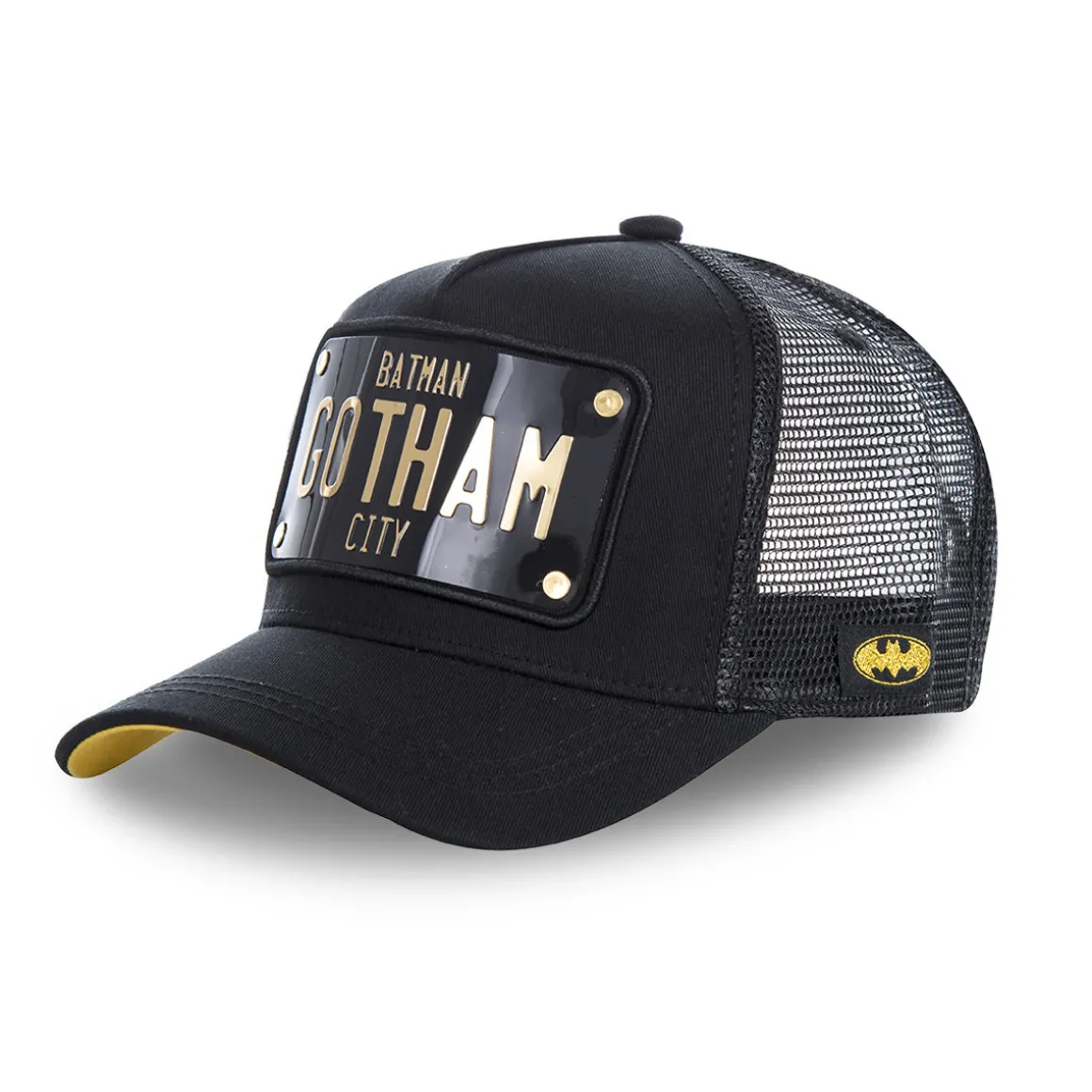 GORRA BATMAN GOTHAM NEGRA