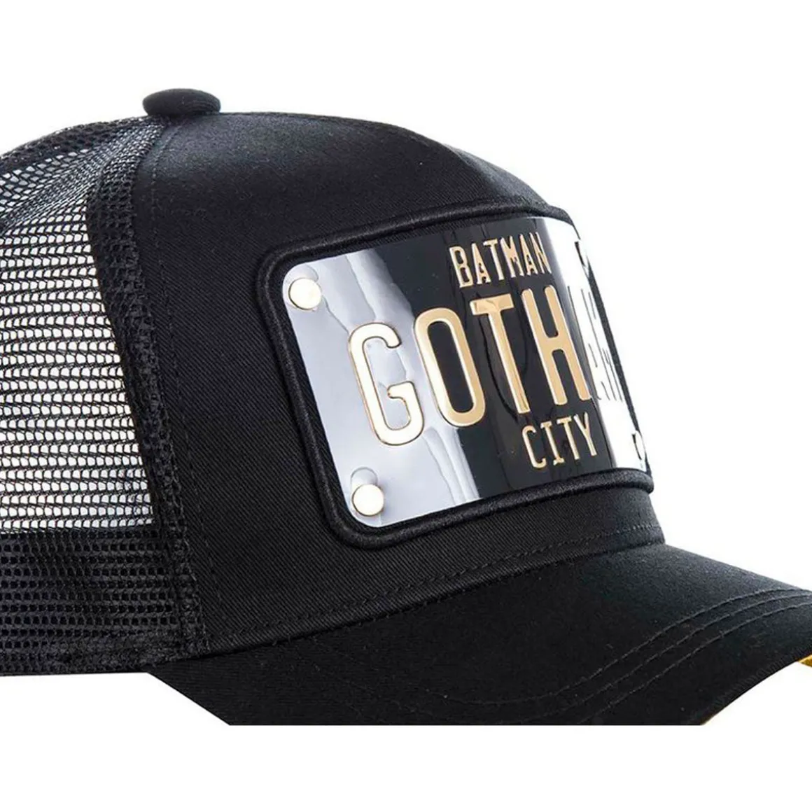GORRA BATMAN GOTHAM NEGRA