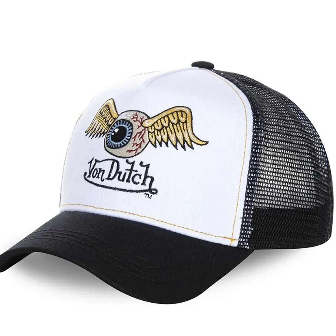 GORRA BLANCA/NEGRA