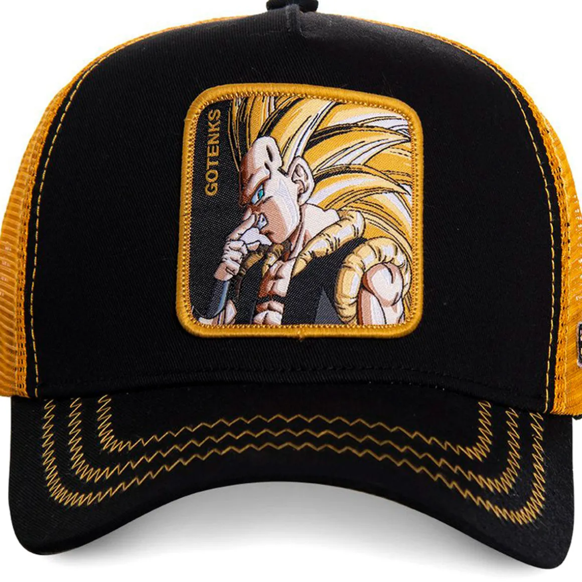 GORRA GOTENKS NEGRA/AMARILLA