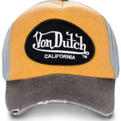 GORRA GRIS/AMARILLO
