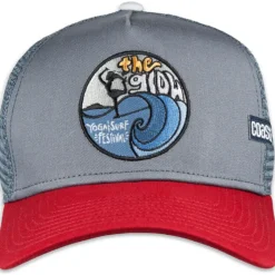 GORRA HFT GRIS/ROJA