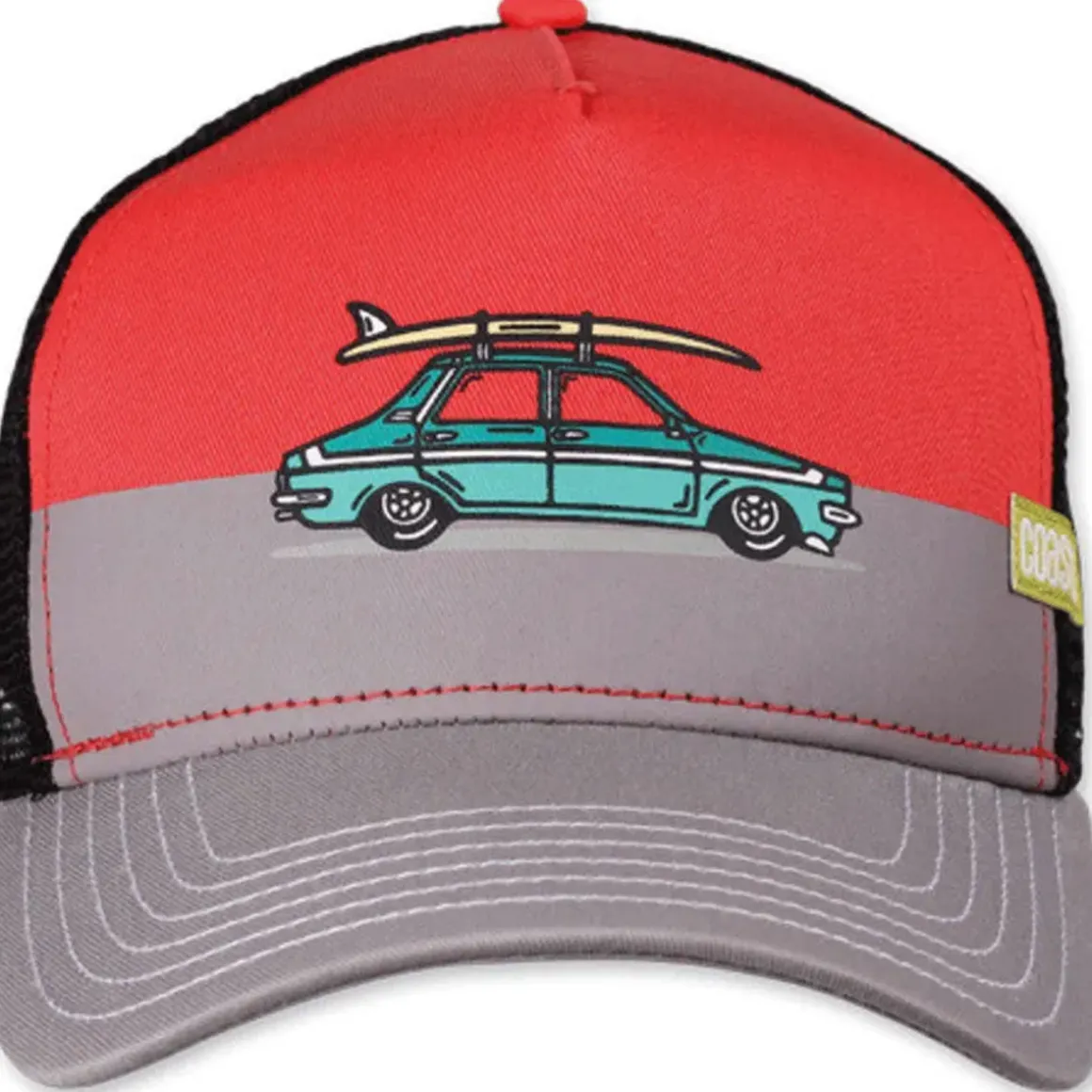 GORRA HFT ROJA/GRIS