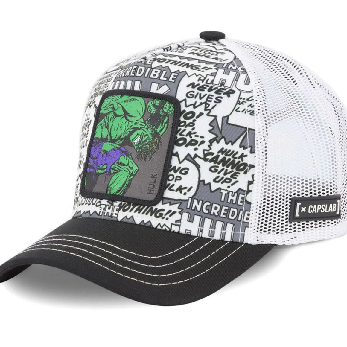 GORRA HULK BLANCA/NEGRA