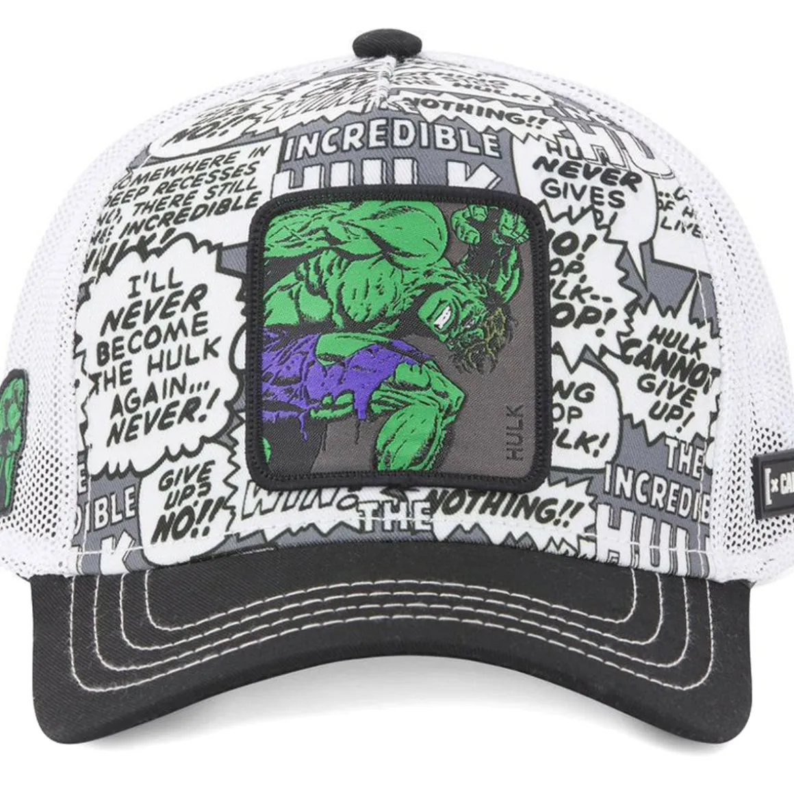 GORRA HULK BLANCA/NEGRA