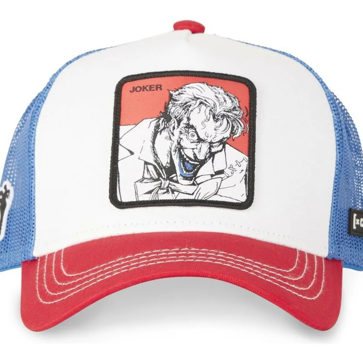 GORRA JOKER BLANCA/AZUL/ROJ