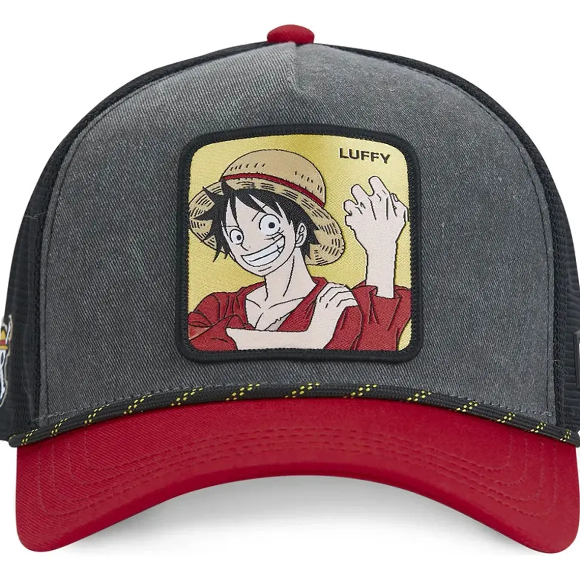 GORRA MONKEY D. LUFFY NEGRA/ROJA