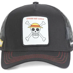 GORRA STRAW HAT PIRATES  NEGRA