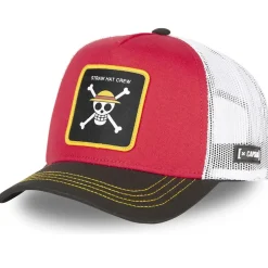 GORRA STRAW HAT PIRATES ROJA/BLANCA/NEG
