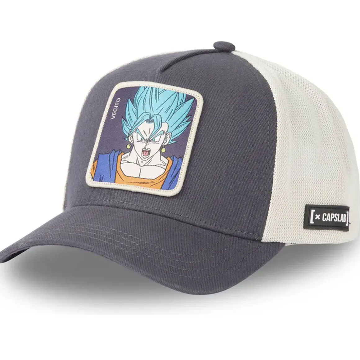 GORRA VEGETTO SUPER SAIYAN NEGRA/BLANCA