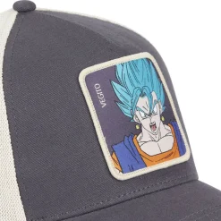 GORRA VEGETTO SUPER SAIYAN NEGRA/BLANCA