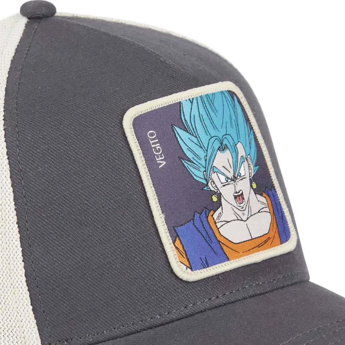 GORRA VEGETTO SUPER SAIYAN NEGRA/BLANCA